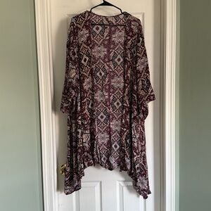 Lightweight duster cardigan